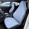 Snowflake Pastel Color Print Pattern Car Seat Covers-grizzshop