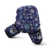 Snowflake Pattern Print Boxing Gloves-grizzshop