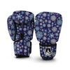 Snowflake Pattern Print Boxing Gloves-grizzshop