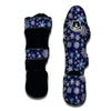 Snowflake Pattern Print Muay Thai Shin Guards-grizzshop