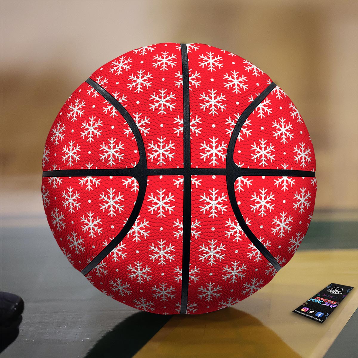 Star USA Patriotic Print Pattern Basketball