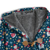 Snowman Christmas Print Pattern Men's Windbreaker Jacket-grizzshop