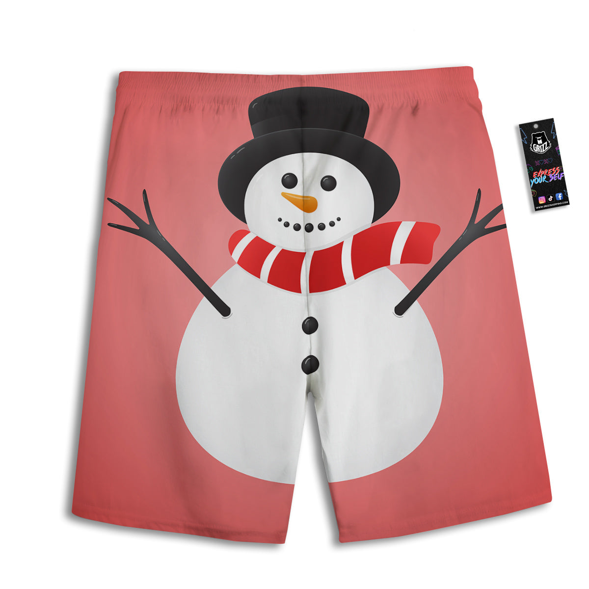 Star And Owl Print Pattern Men's Athletic Shorts