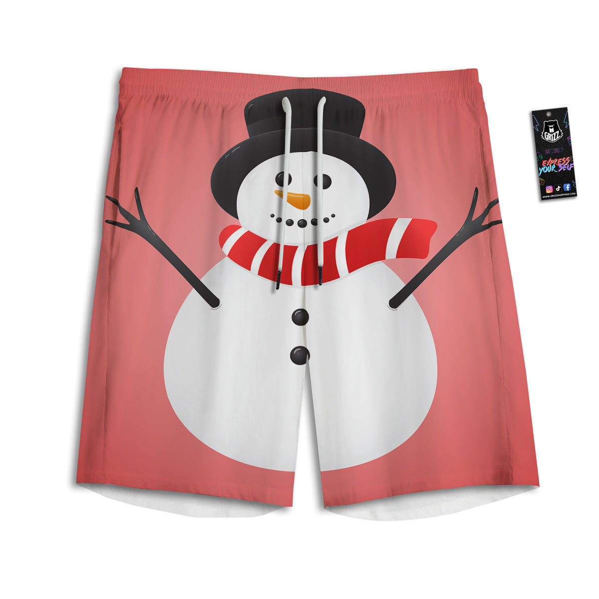 Star And Owl Print Pattern Men's Athletic Shorts