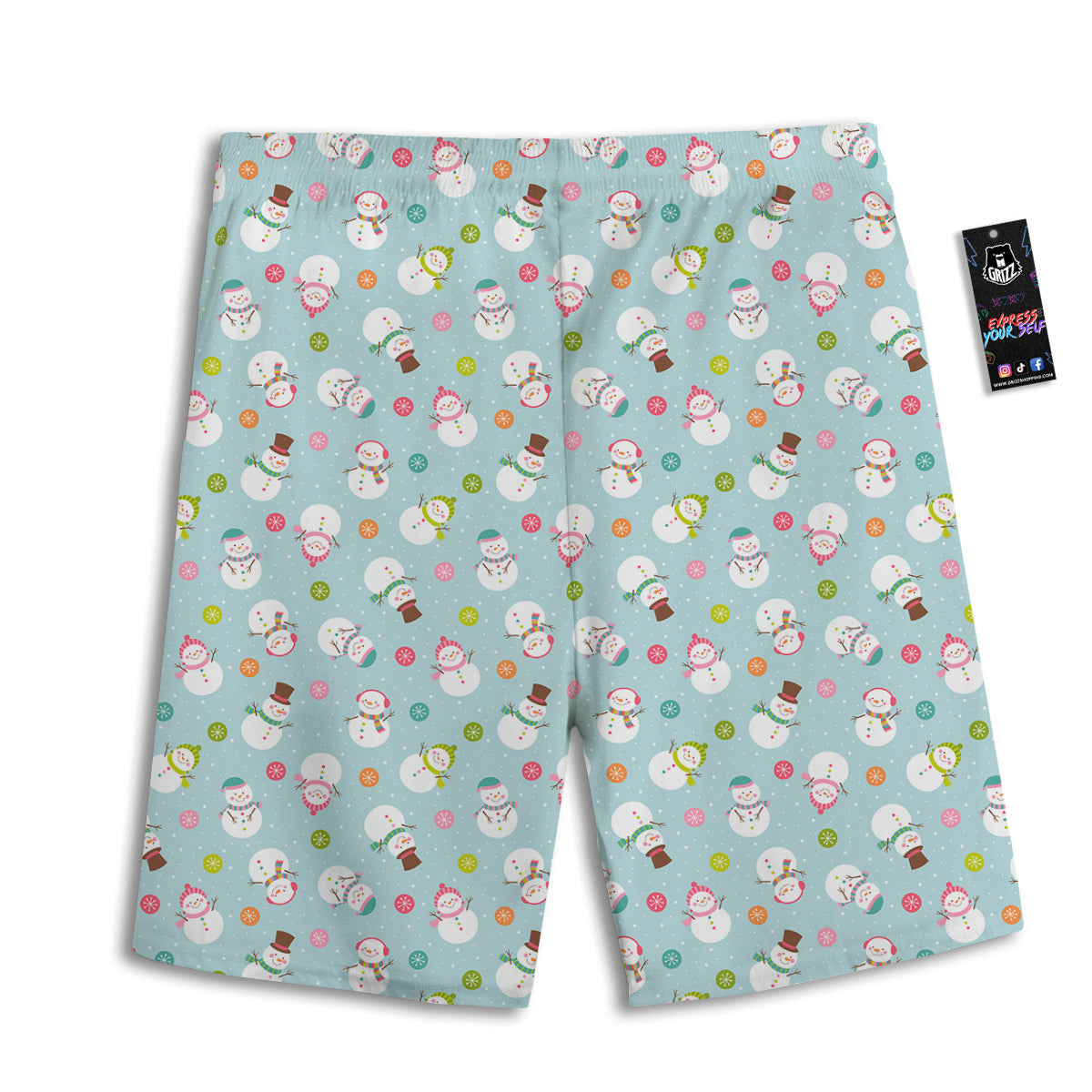 Star Halloween Print Pattern Men's Athletic Shorts