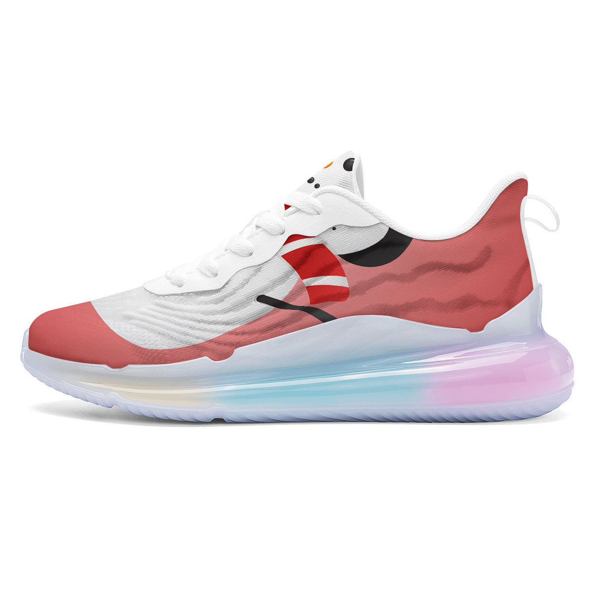 Snowman Cute Print Running Sneakers-grizzshop