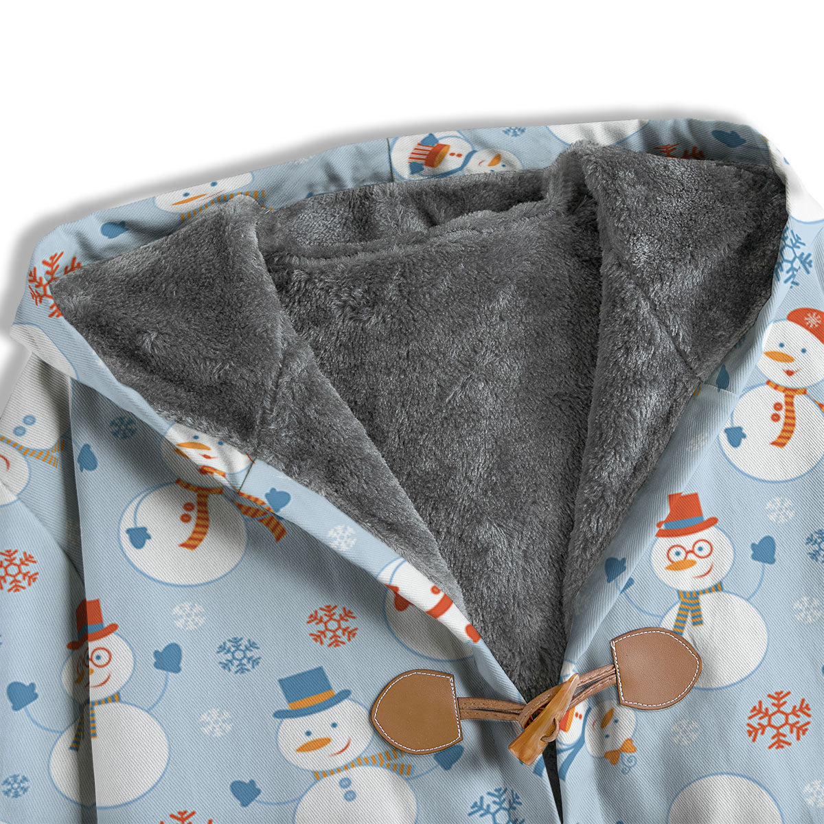 Snowman Holiday Print Pattern Men's Windbreaker Jacket-grizzshop