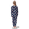 Snowman Print Pattern Kid's Pajamas-grizzshop