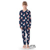 Snowman Print Pattern Kid's Pajamas-grizzshop