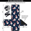 Snowman Print Pattern Recliner Protector-grizzshop