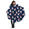 Snowman Print Pattern Umbrella-grizzshop