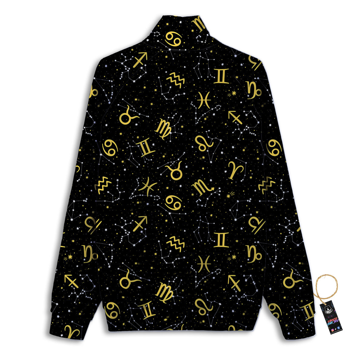 Snowman Santa Print Pattern Track Jacket-grizzshop