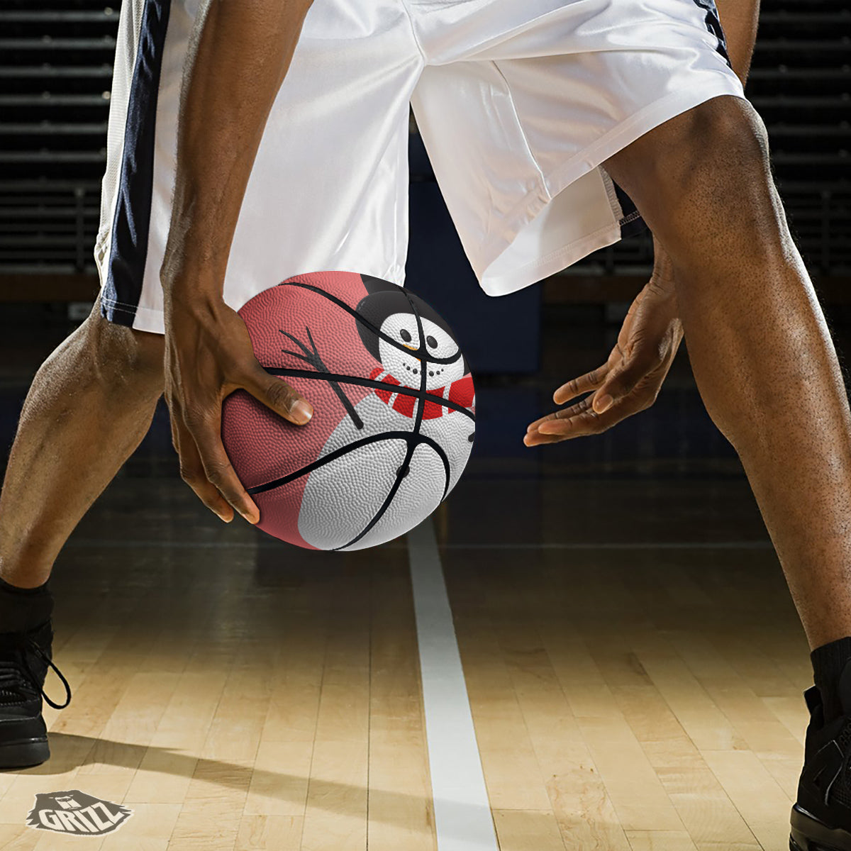 Star Halloween Print Pattern Basketball