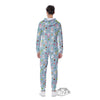 Snowman Cute Print Pattern Men's Jumpsuit-grizzshop