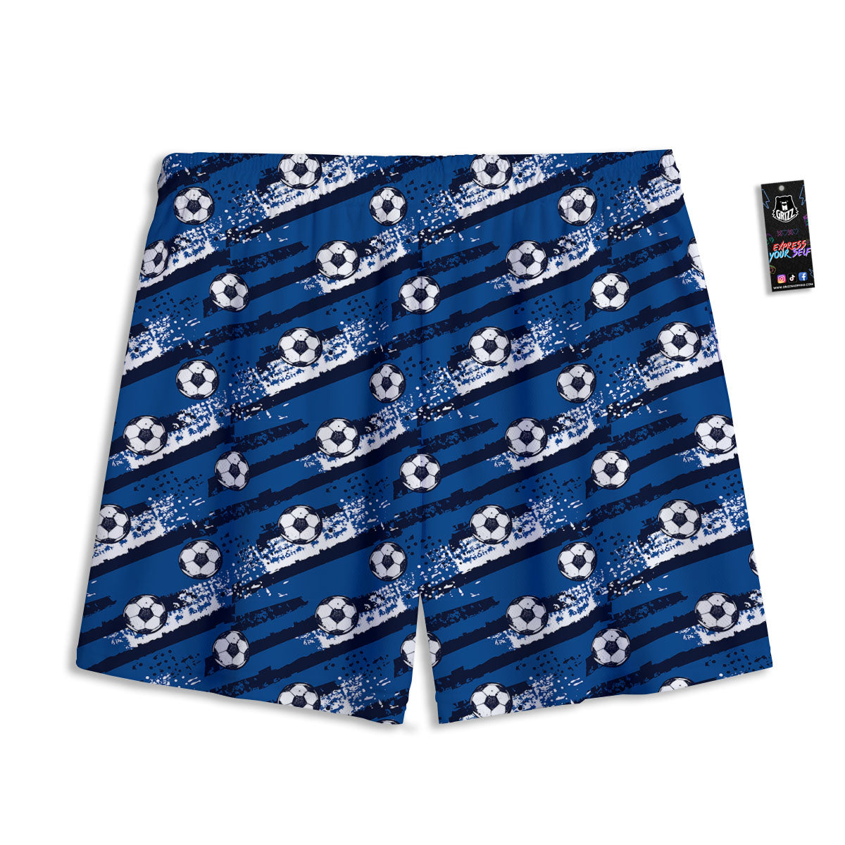 Sheep Doodle Print Pattern Mesh Shorts