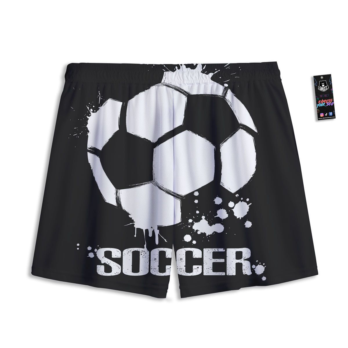 Siberian Husky Cute Print Pattern Mesh Shorts