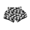 Soccer Pattern Print Muay Thai Boxing Shorts-grizzshop