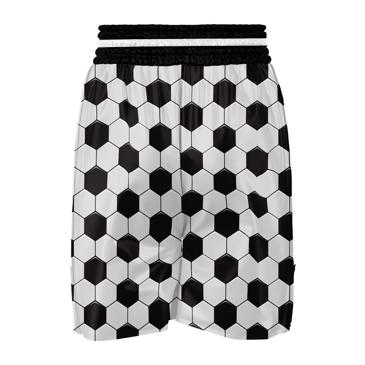 Soccer Print Pattern Boxing Shorts-grizzshop