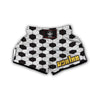 Soccer Print Pattern Muay Thai Boxing Shorts-grizzshop