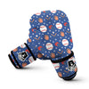 Softball Print Pattern Boxing Gloves-grizzshop