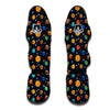 Solar System And Cute Planet Print Pattern Muay Thai Shin Guards-grizzshop