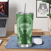 Soldiers And Biohazard Print Tumbler-grizzshop