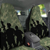 Soldiers And Camouflage Print Car Seat Covers-grizzshop