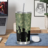 Soldiers And Camouflage Print Tumbler-grizzshop