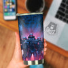 Soldiers Cyberpunk Print Tumbler-grizzshop