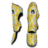 Somoyed Dog Pattern Print Muay Thai Shin Guards-grizzshop