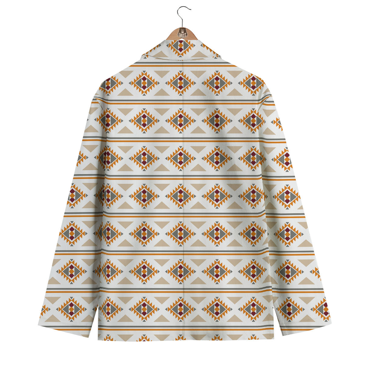 Southwestern Native Print Pattern Men's Blazer-grizzshop