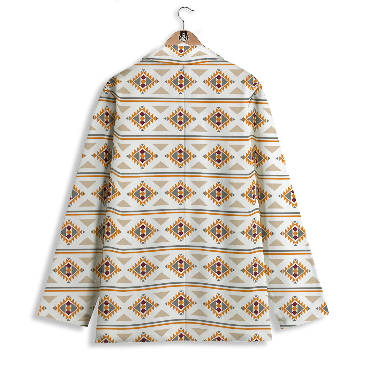 Southwestern Native Print Pattern Women's Blazer-grizzshop