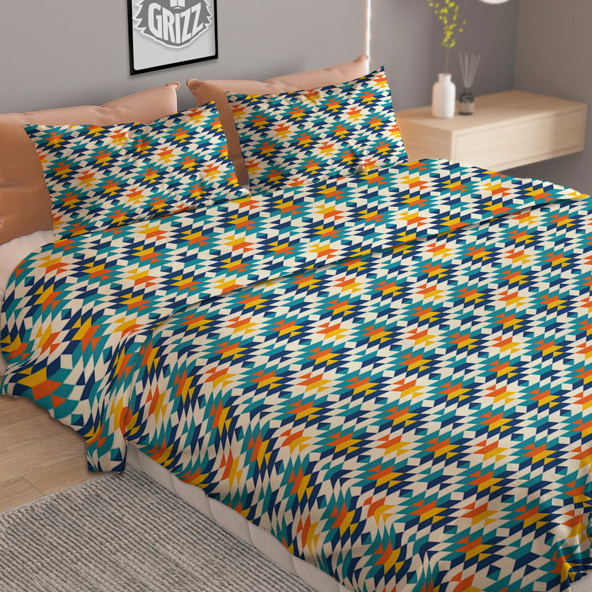 Shih Tzu Cute Print Pattern Duvet Cover Bedding Set