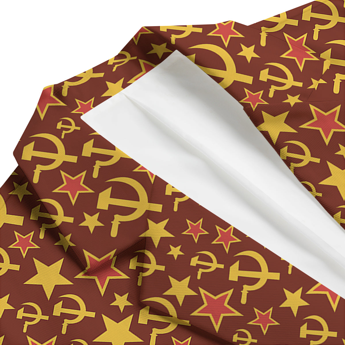 Soviet Symbol Print Pattern Men's Blazer-grizzshop