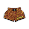 Soviet Symbol Print Pattern Muay Thai Boxing Shorts-grizzshop