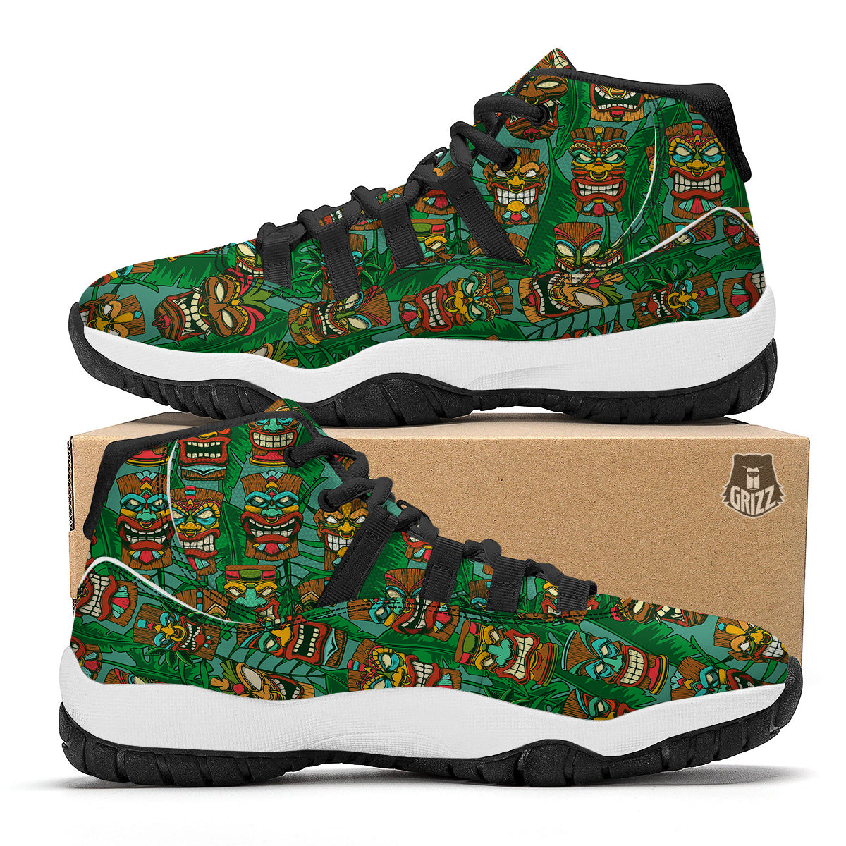 Space Astronaut 8 Bit Print Pattern Black Bball Shoes-grizzshop