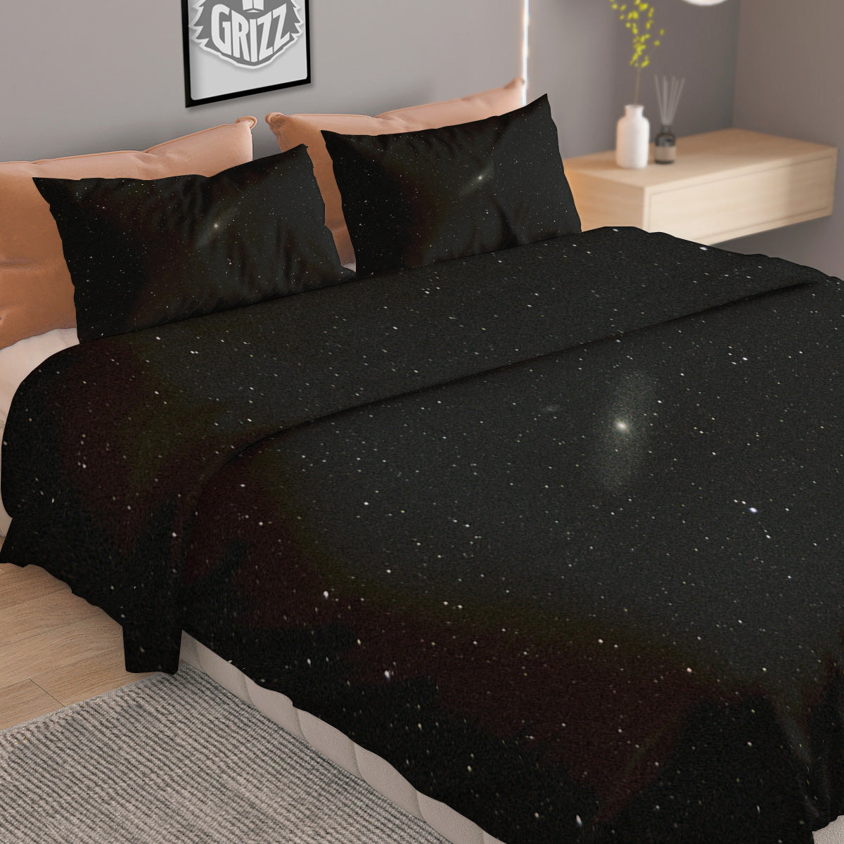 Siberian Husky Cute Print Pattern Duvet Cover Bedding Set