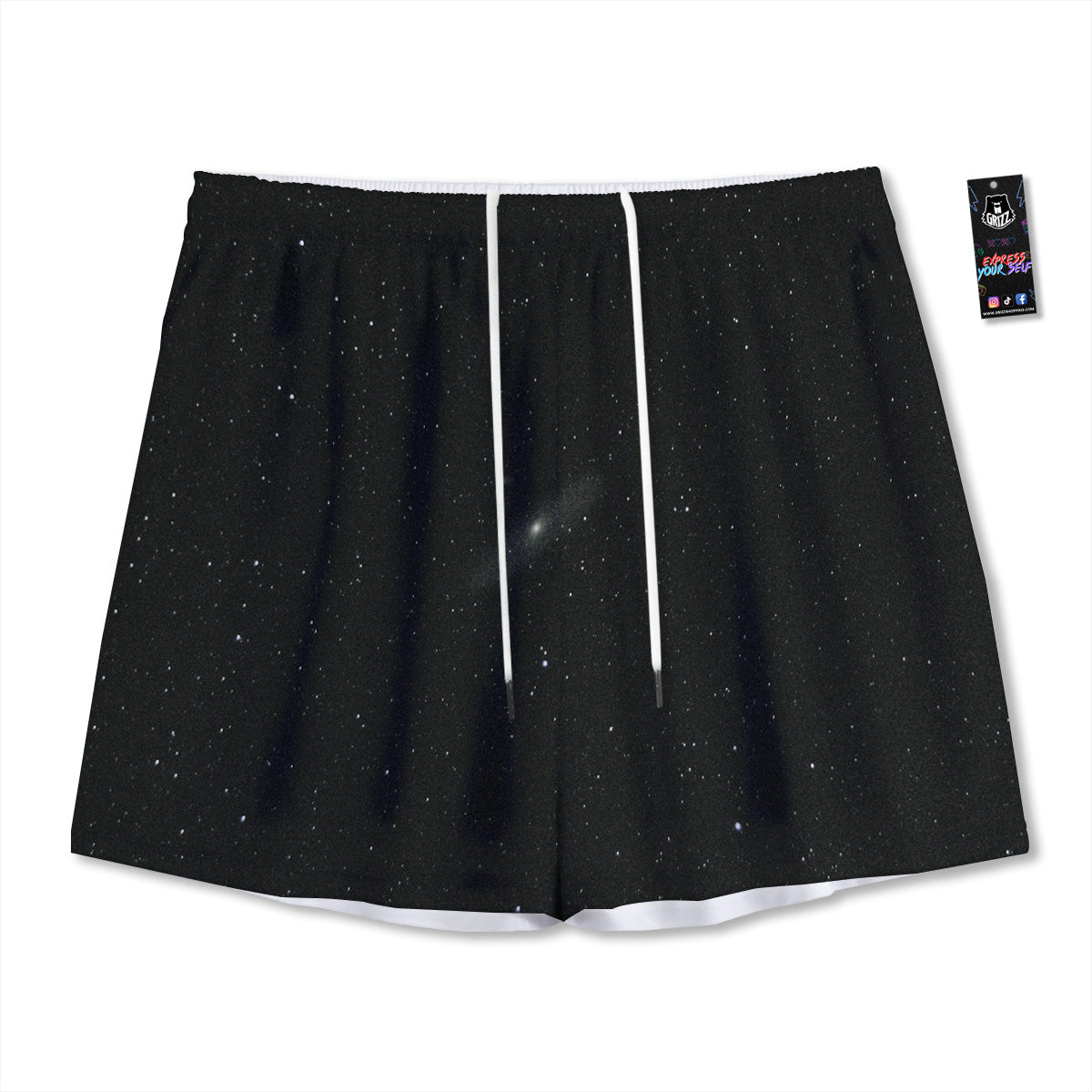Siberian Husky Cute Print Pattern Mesh Shorts