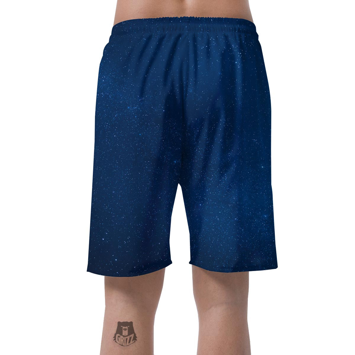 Space Blue Galaxy Men's Shorts-grizzshop