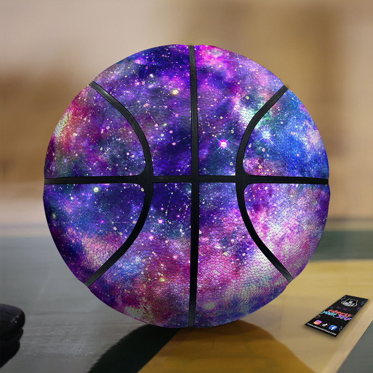 Steampunk Gears Metal Print Basketball