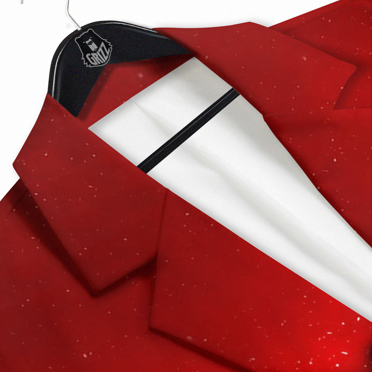 Space Cloud Red Galaxy Print Men's Sport Coat-grizzshop