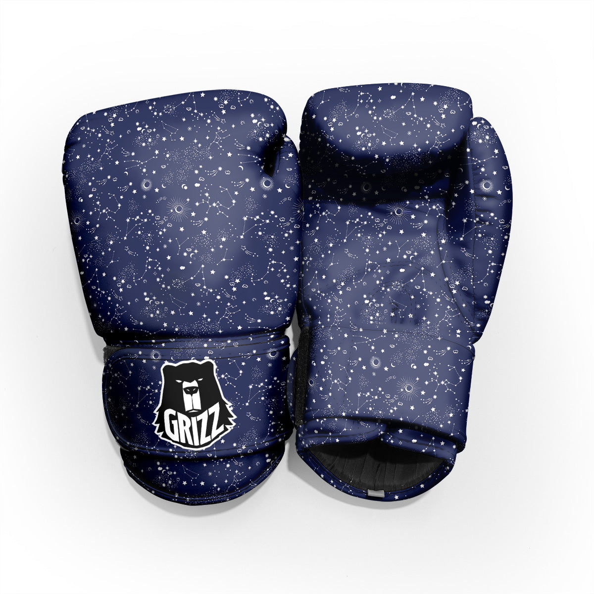 Space Constellation Print Pattern Pro Boxing Glove