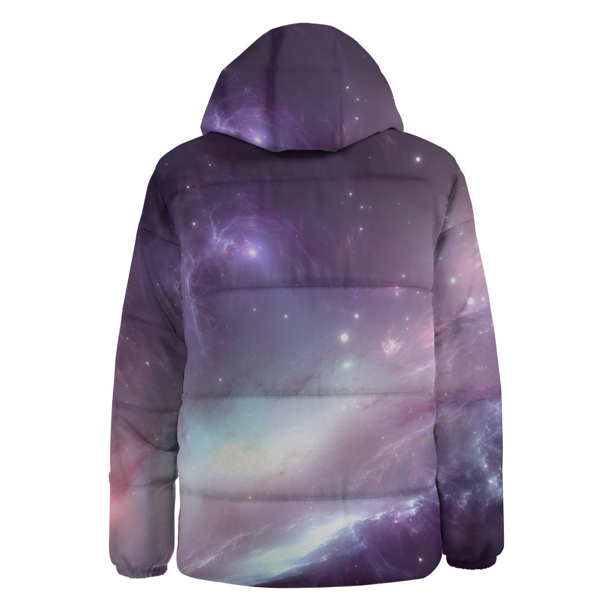 Space Cosmic Print Down Jacket-grizzshop