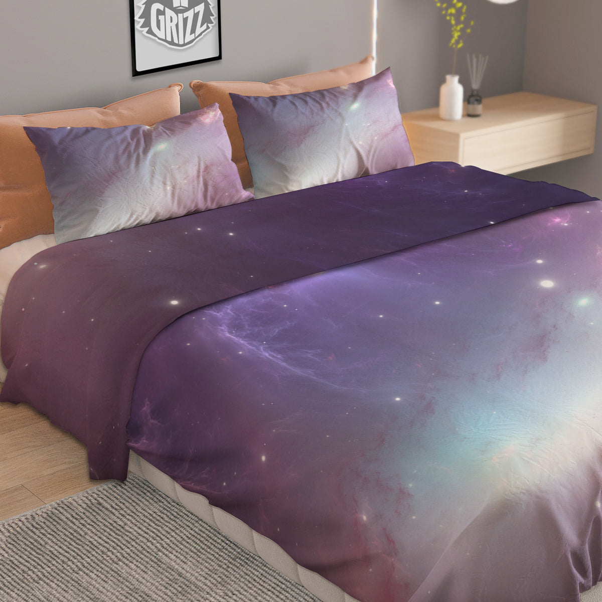 Signs Astrological And Gemini Print Duvet Cover Bedding Set
