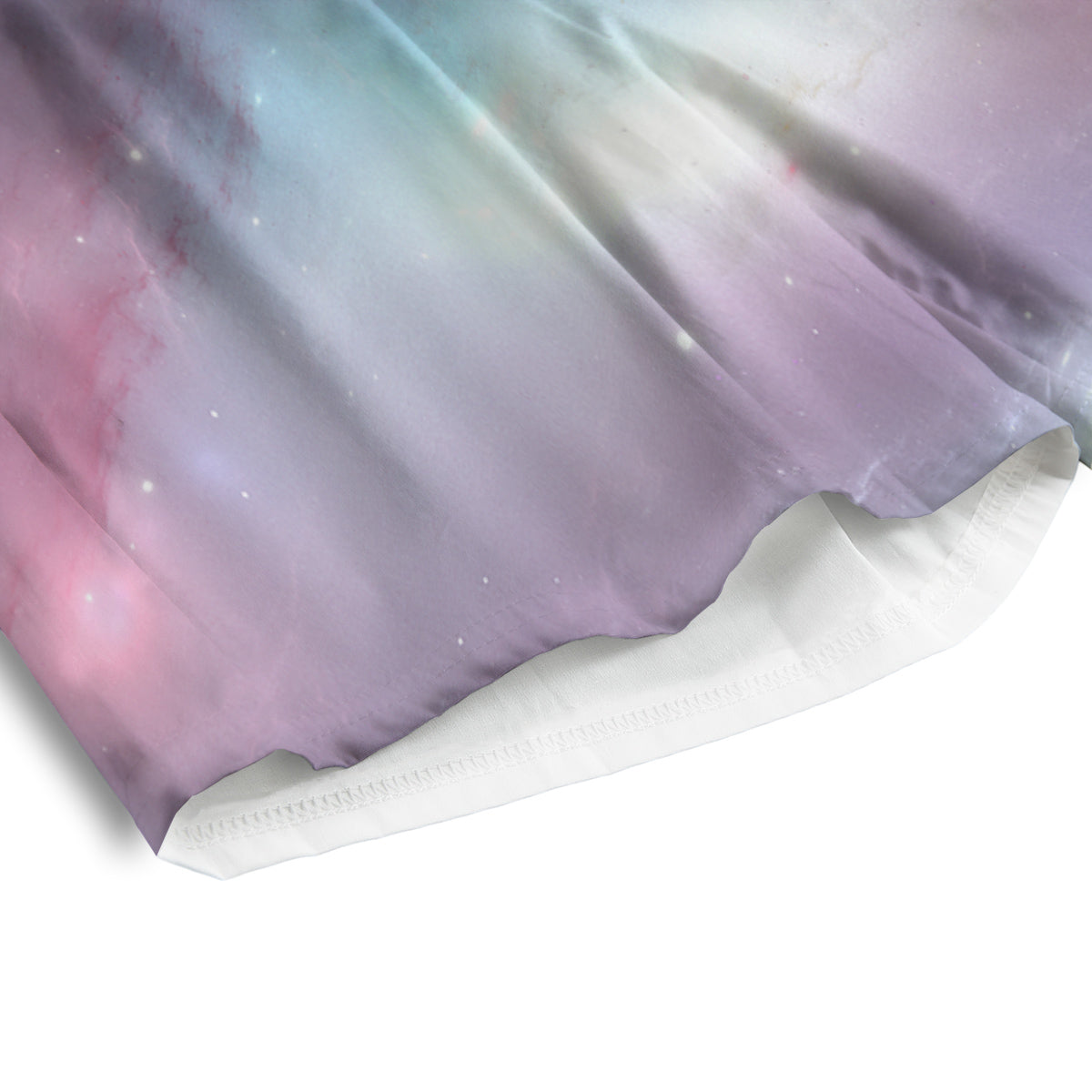Space Cosmic Print Men's Athletic Shorts