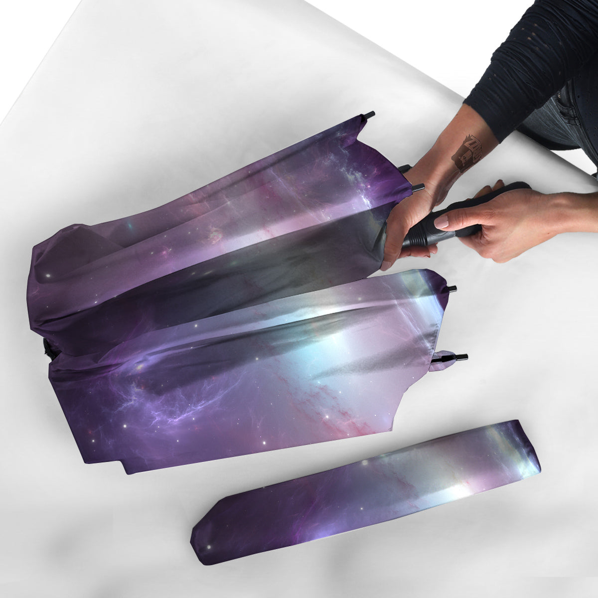 Space Cosmic Print Umbrella-grizzshop