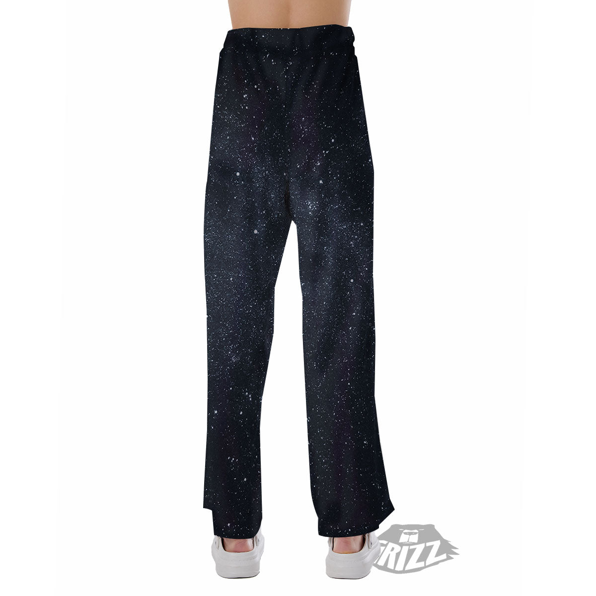 Space Dark Print Pajama Pants-grizzshop