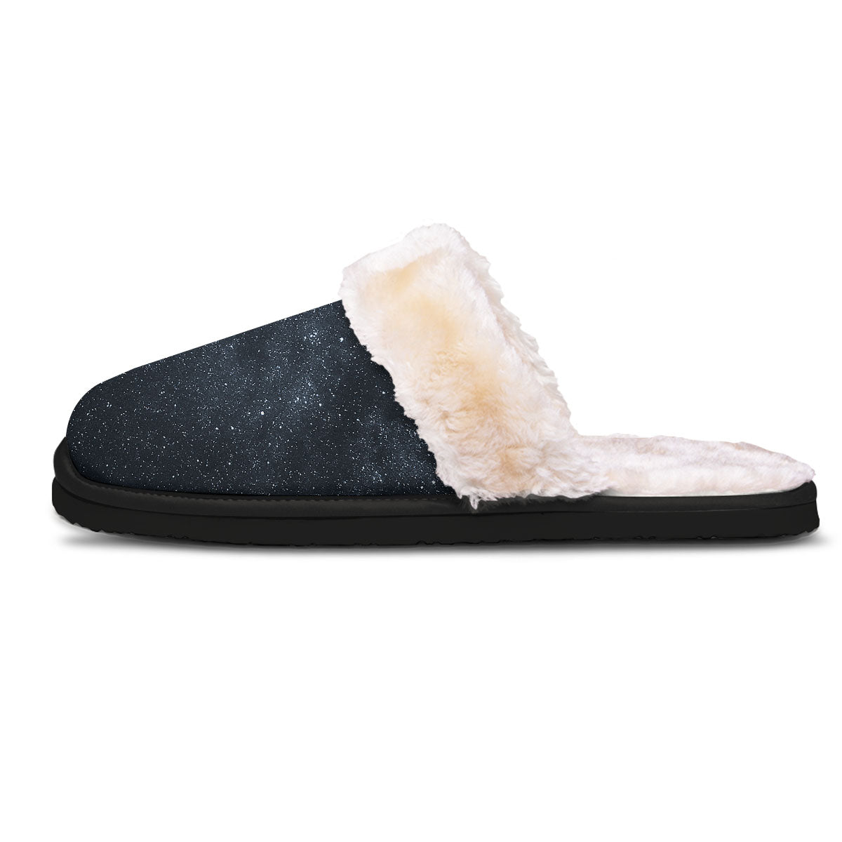 Space Dark Print Slippers-grizzshop
