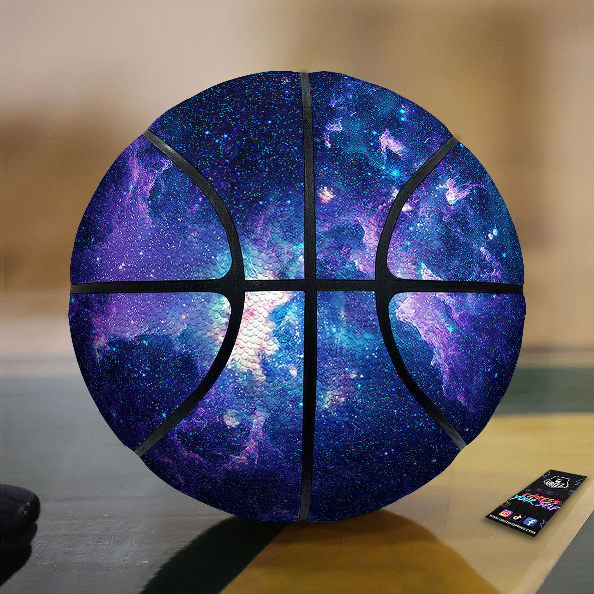 Space Deep Print Basketball-grizzshop