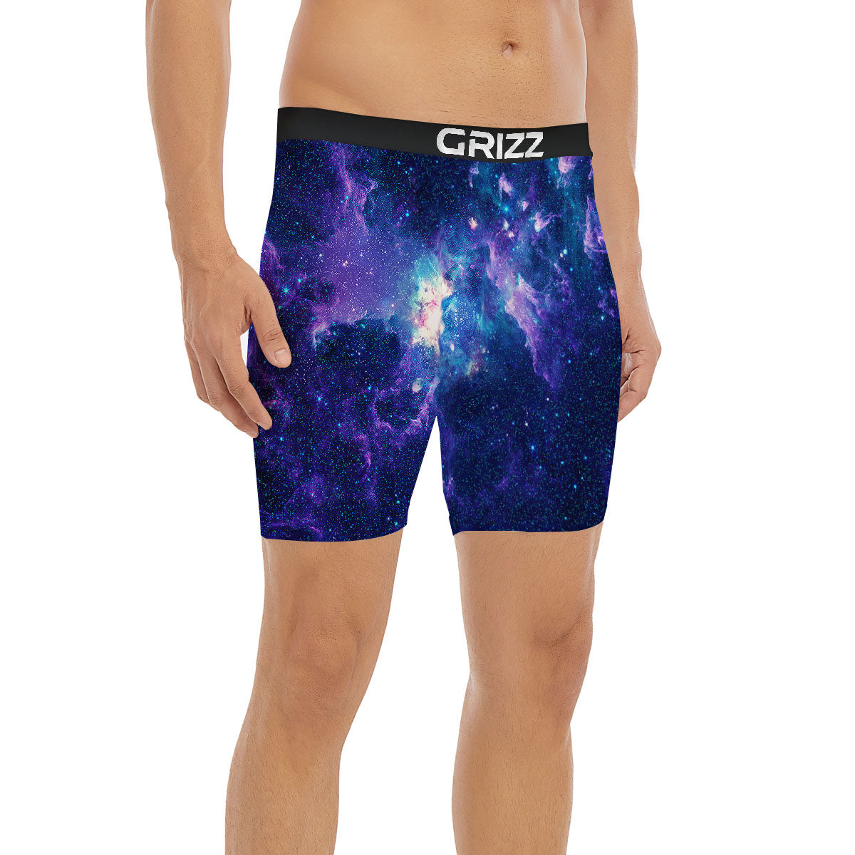 Space Deep Print Boxer Briefs-grizzshop
